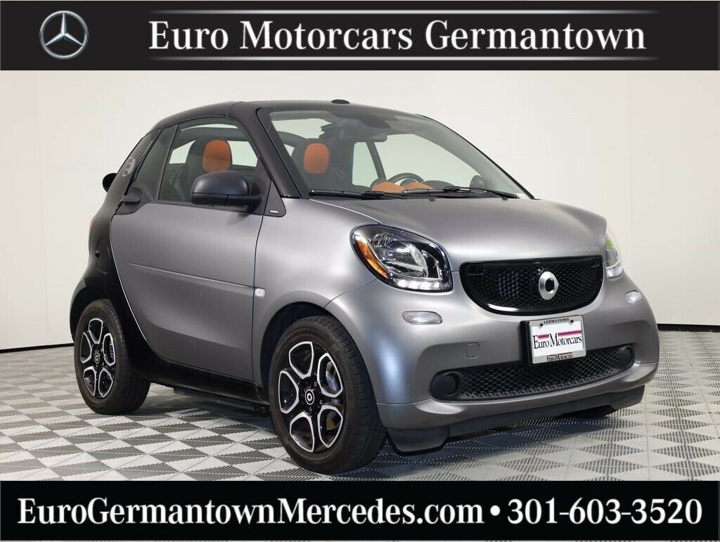 2018 Smart Fortwo Electric Drive Passion 2018 Smart Fortwo Electric Drive, Titania Gray Matte With 8069 Miles Available N
