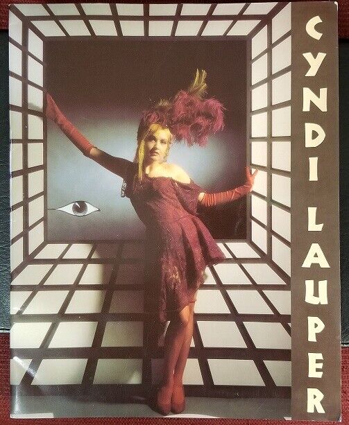 Cyndi Lauper - True Colors 1986 - 1987 Tour Concert Program Book - Mint Minus