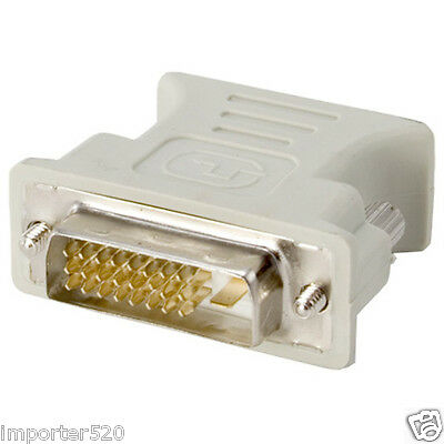 Dvi-d Digital Dual Link Male 24+1 To Vga Female Adapter Fastship From Usa