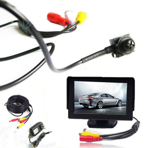 5 Meters Cable Black Screw Hd Camera W 4.3" Lcd Mini Mirco Monitoring Equipment