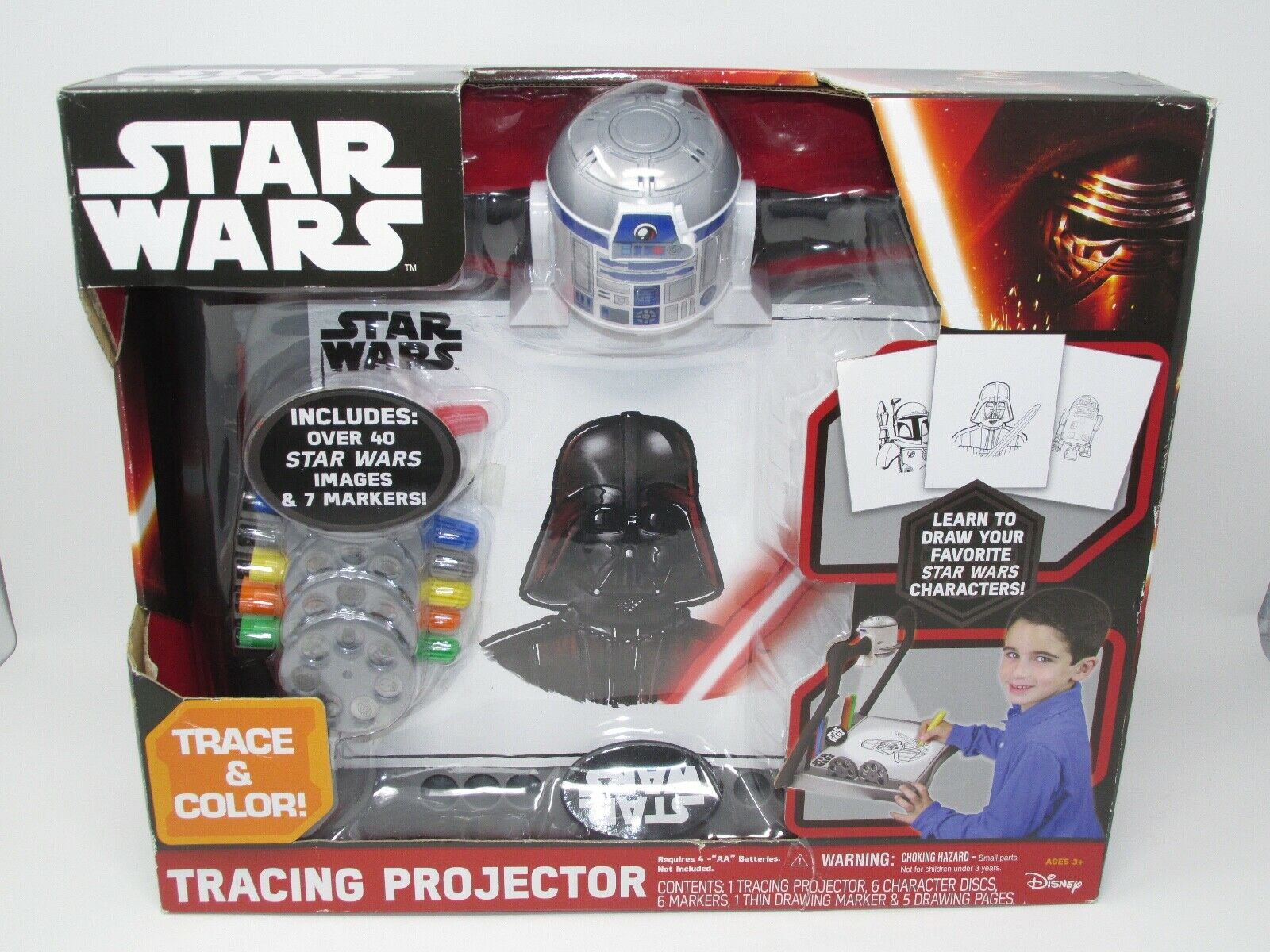 New Star Wars Trace & Color Tracing Projector Disney Tara Corp