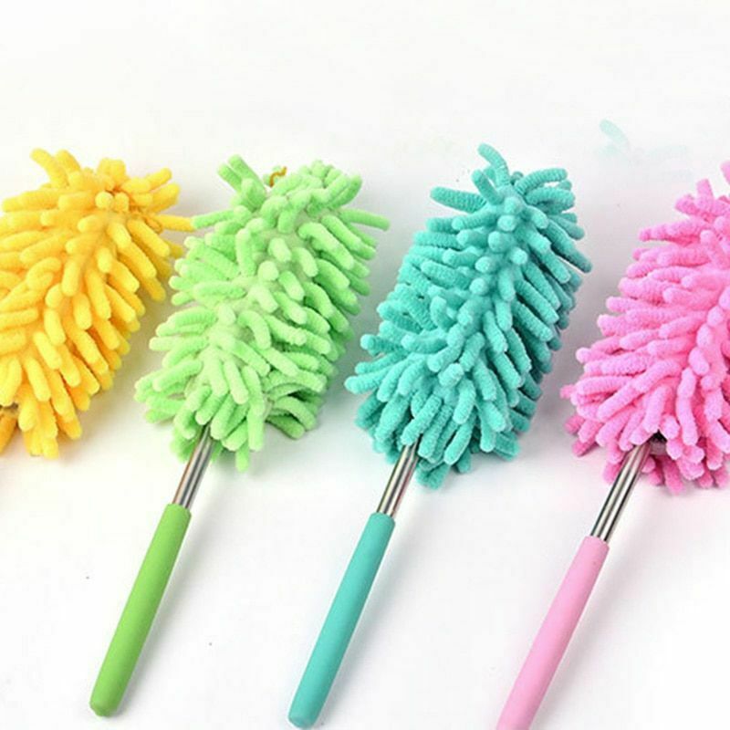 Telescopic Microfiber Duster House Cleaning Long Handle Retractable Duster House