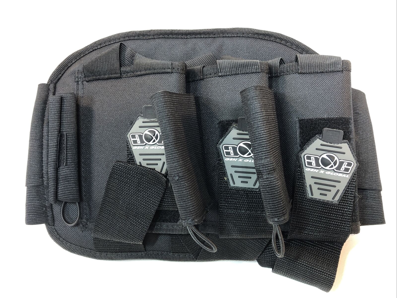 Gen X Global 3+4 Deluxe Pod Pack Tactical Paintball Harness - Black