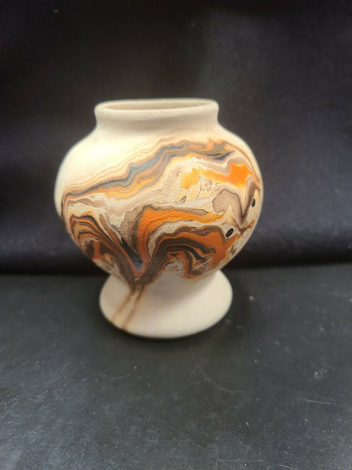 Nemadji Southwest Pottery Bud Vase 3 ¹/⁴" Tall