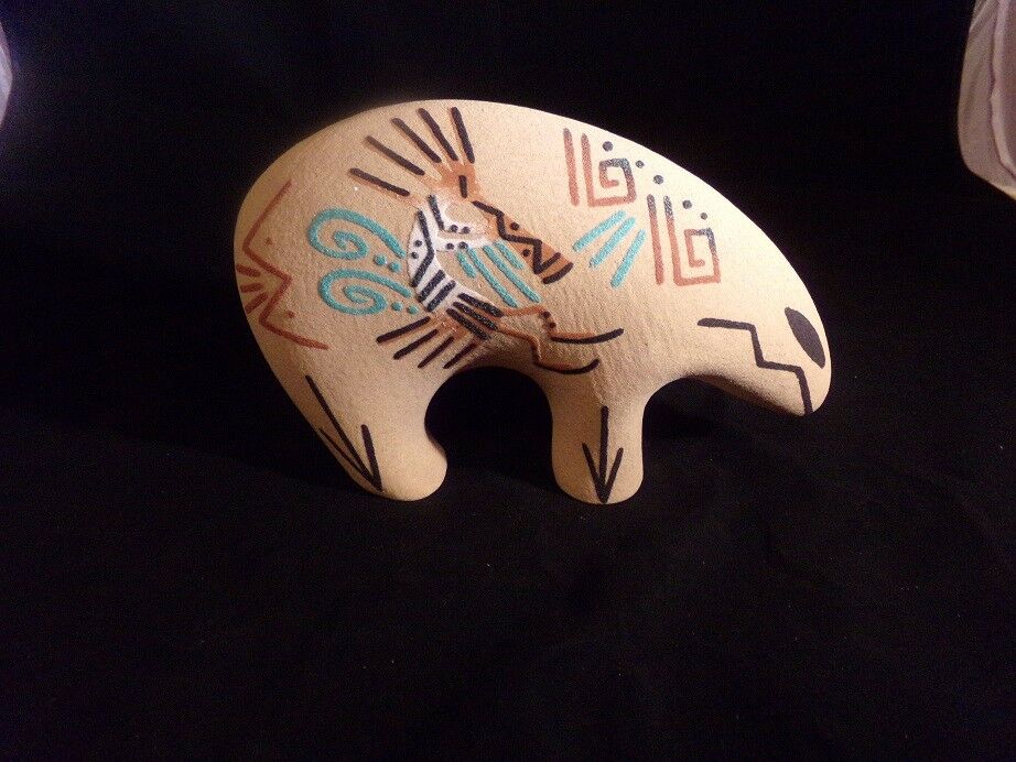 Native American Sand Art Pottery