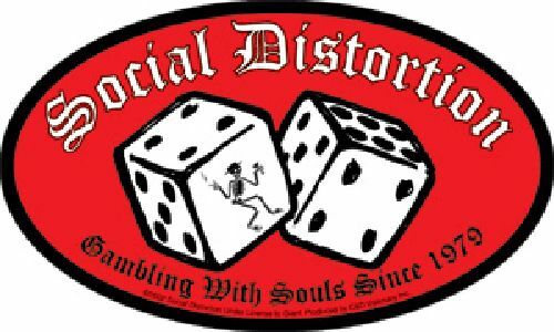 Social Distortion - Dice Logo Sticker