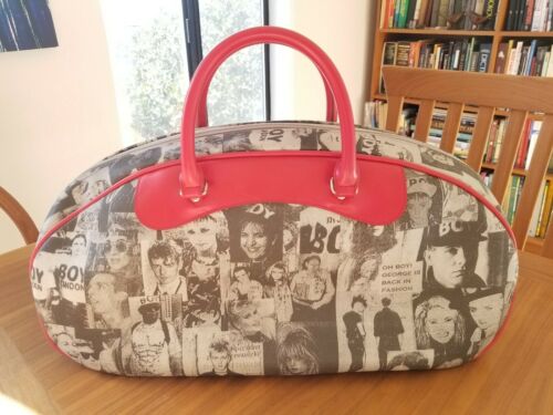 Sydney Love Designer Satchel Bag-love 80s Overnight Bag London Underground Rare