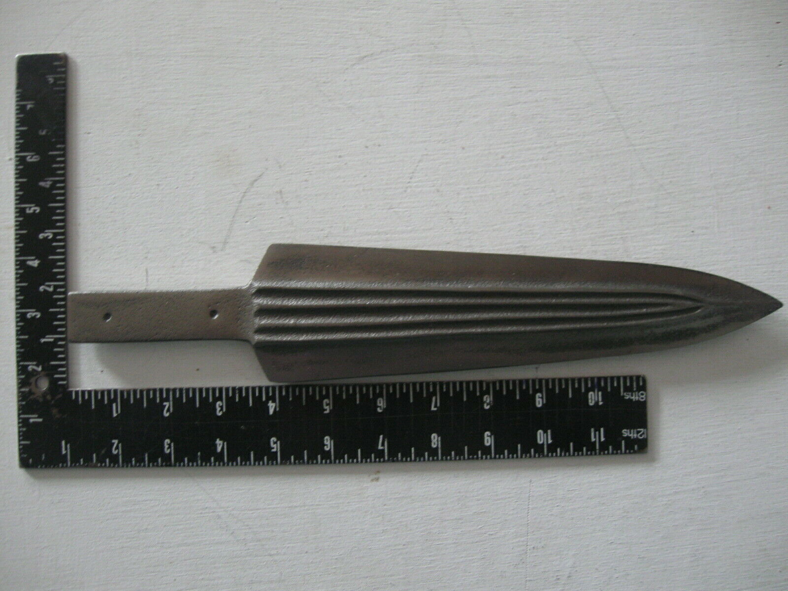14 Inch Metal Lance Head For Making You Own Spear Or Lance  0221