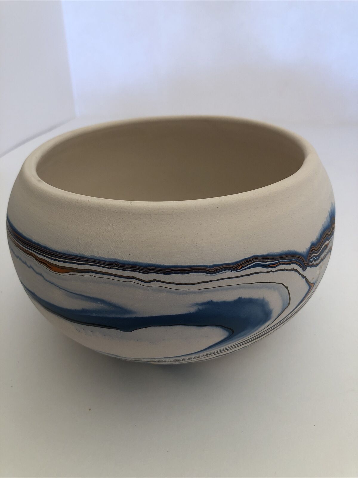 Vintage Pottery Nemadji 4” 6” Across