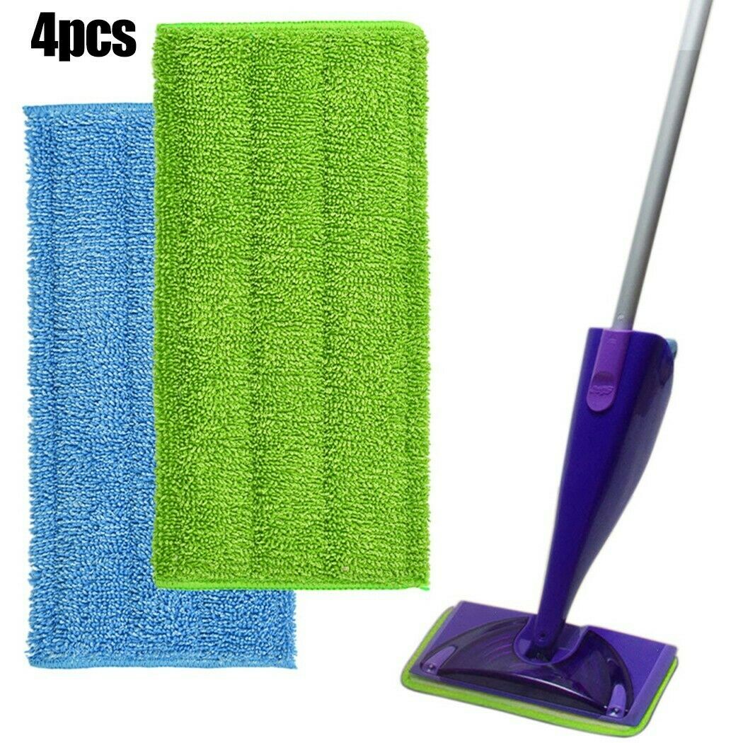 For Swiffer Cloth Microfiber Green Pads Parts Starter Wet&dry 11.9*6in