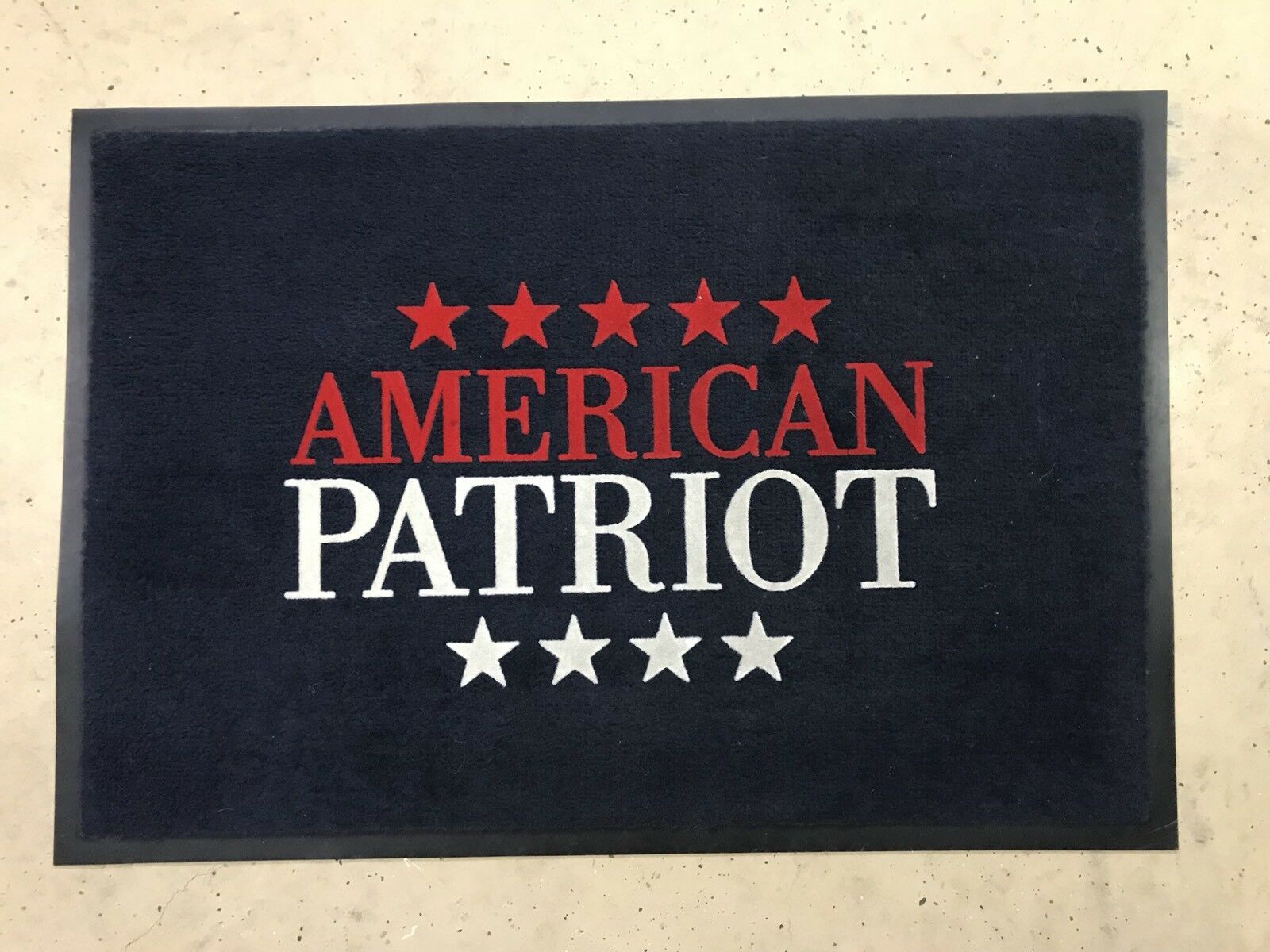 Rare American Patriot Welcome Mat Floor Rug Commercial Grade 3’ X 2’ Usa