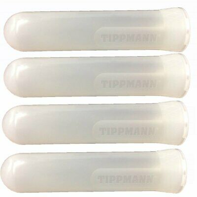 Lot Of 4 Pods New Tippmann Paintball 140 Round Pod / Tubes - Clear