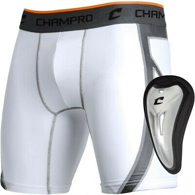 Champro Adult Wind-up Compression Short White Xl