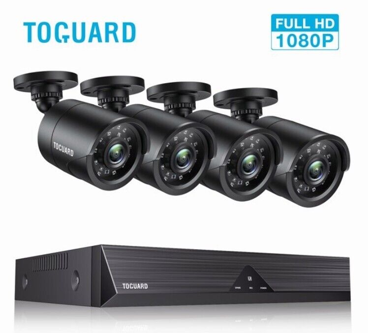 Toguard 1080p Security Camera System 8 Channel Dvr 1080p Security Camera F1