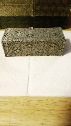 Vintage Asian Carved Stone Stamp In Original Box