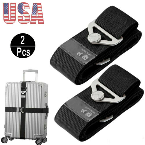 Elastic Travel Luggage Safe Belt Packing Suitcase Baggage Backpack Strap Fixed