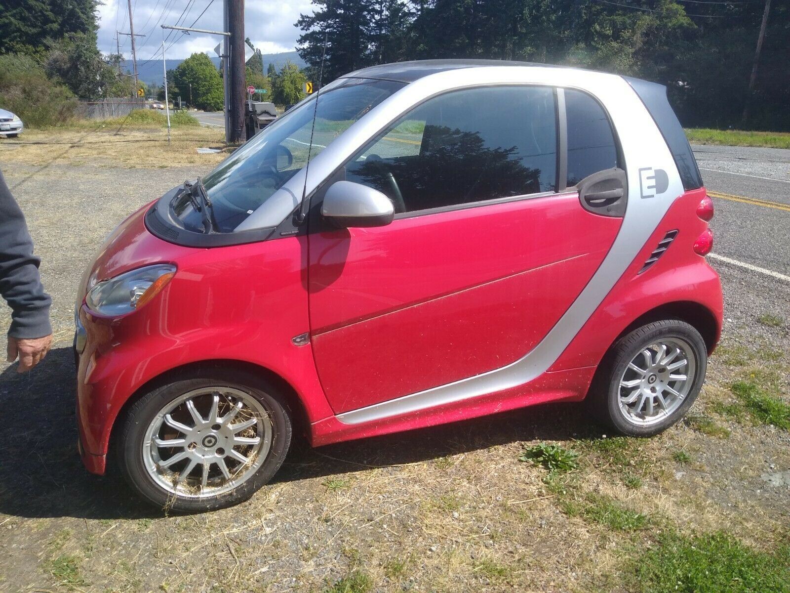 2013 Smart Fortwo  Smart 4 Two,  Mercedes, Ev, Not Working High Voltage Battery Failure