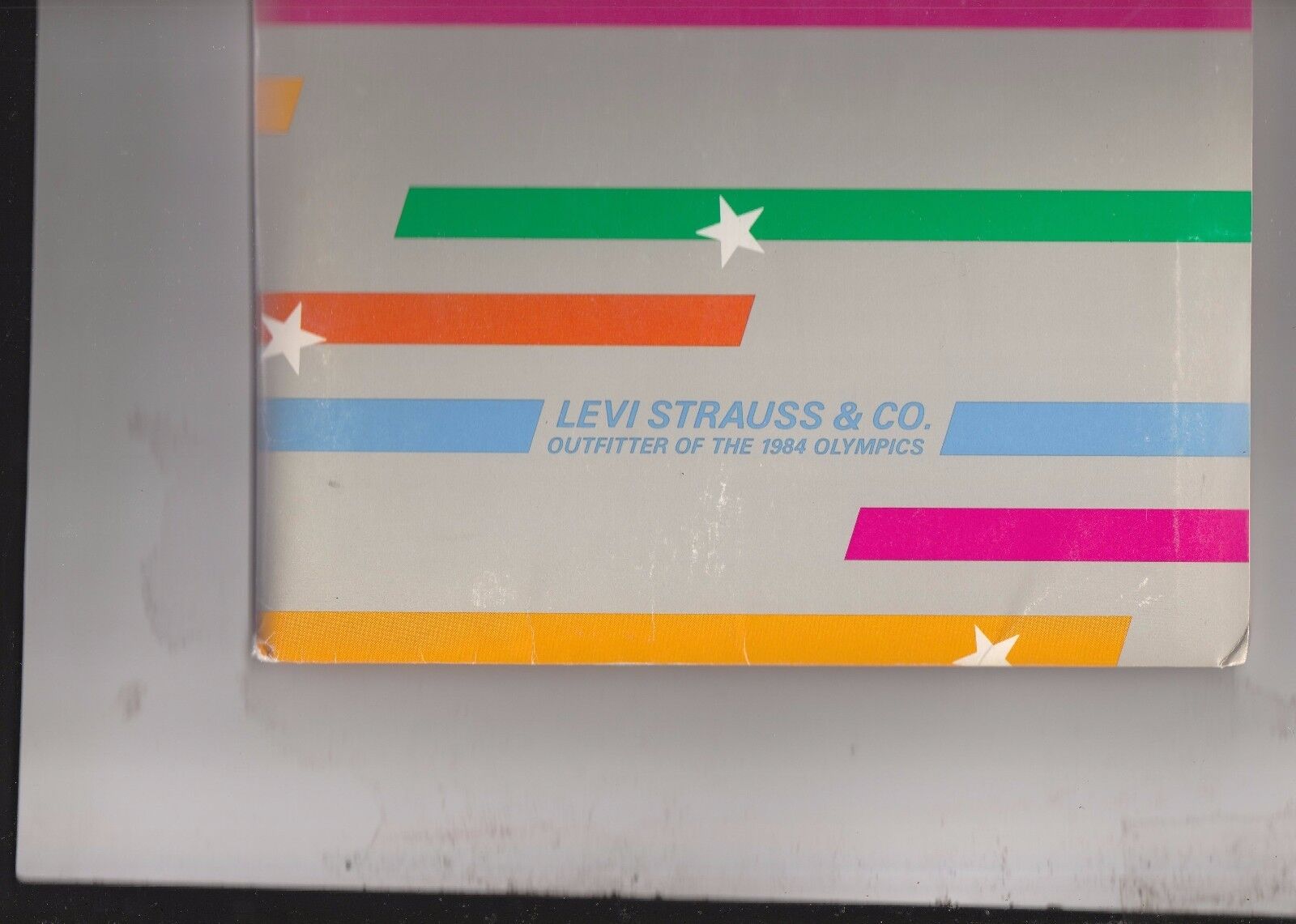 Levi Strauss 1983  Package Including Annual Report,2 "patterns,"& Press Releases