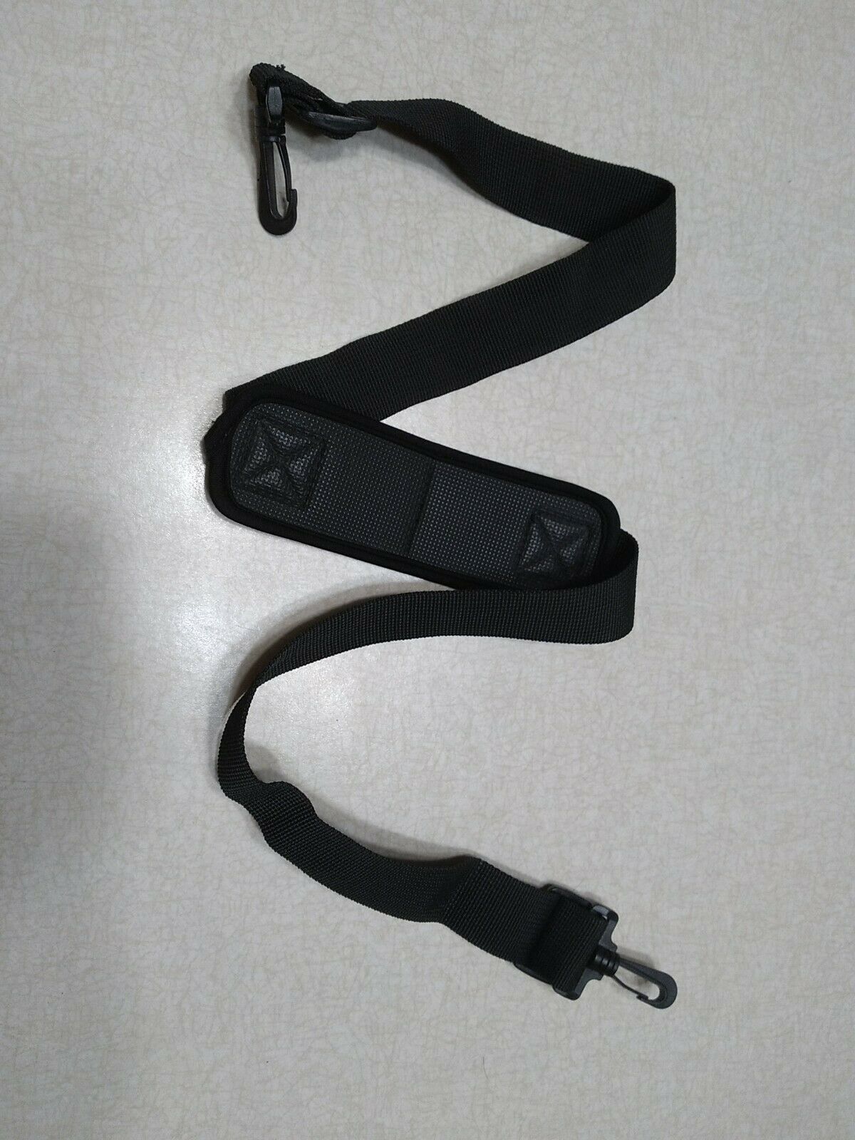 Replacement Luggage Bag Strap Black Shoulder Pad Adjustable