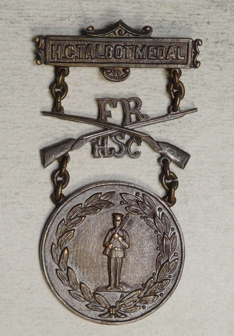 Early 20th Century Military Fraternal Order Badge, H. C. Talbot Medal   0731-12