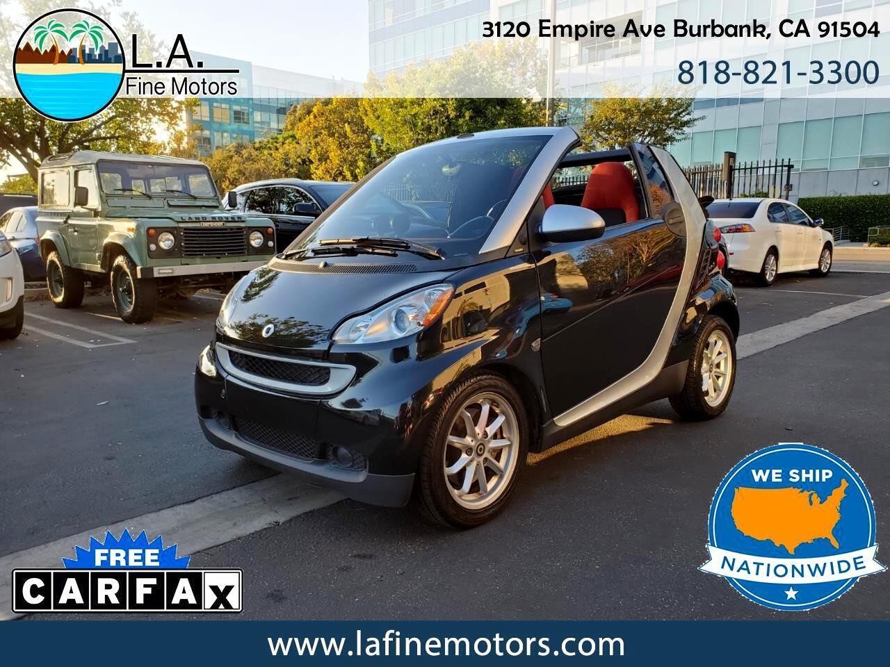 2008 Smart Fortwo Passion Cabriolet