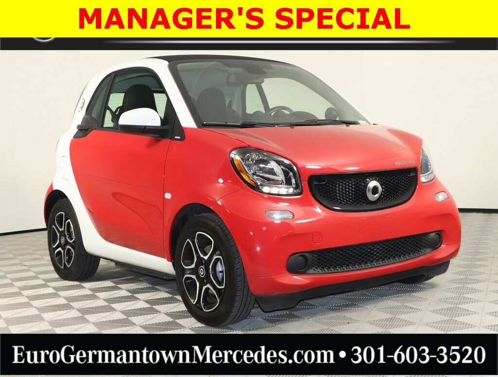 2018 Smart Fortwo Electric Drive Passion 2018 Smart Fortwo Electric Drive, Red With 9278 Miles Available Now!