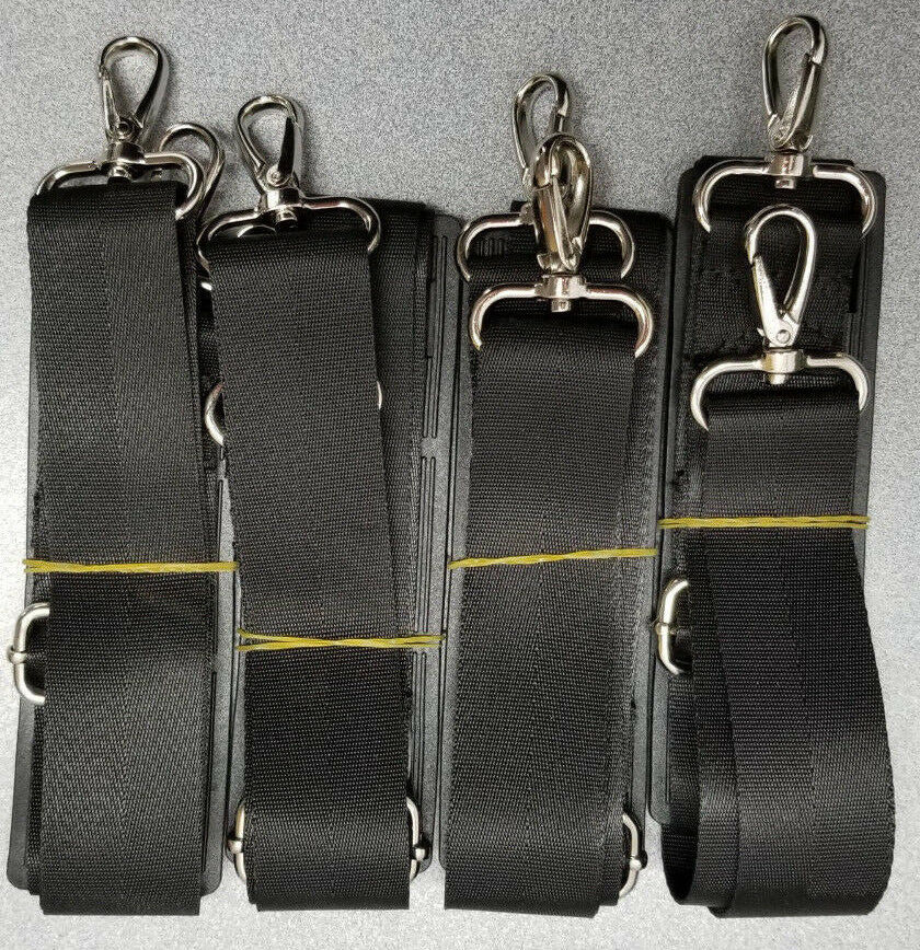 4-pack Adjustable Shoulder Straps For Universal Bag/case - Standard Metal Clasp